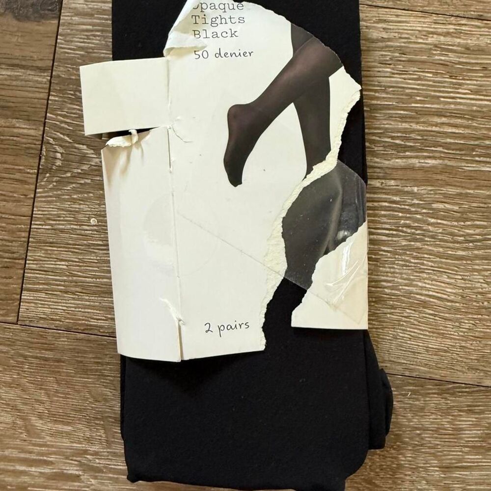 Target Women's Black Hosiery-tights